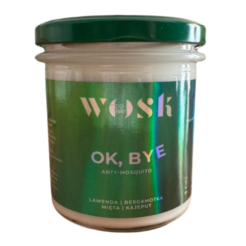 Świeca Sojowa OK BYE 350 ml