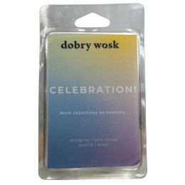 Wosk zapachowy do kominka Celebration Dobry Wosk – eleganckie opakowanie